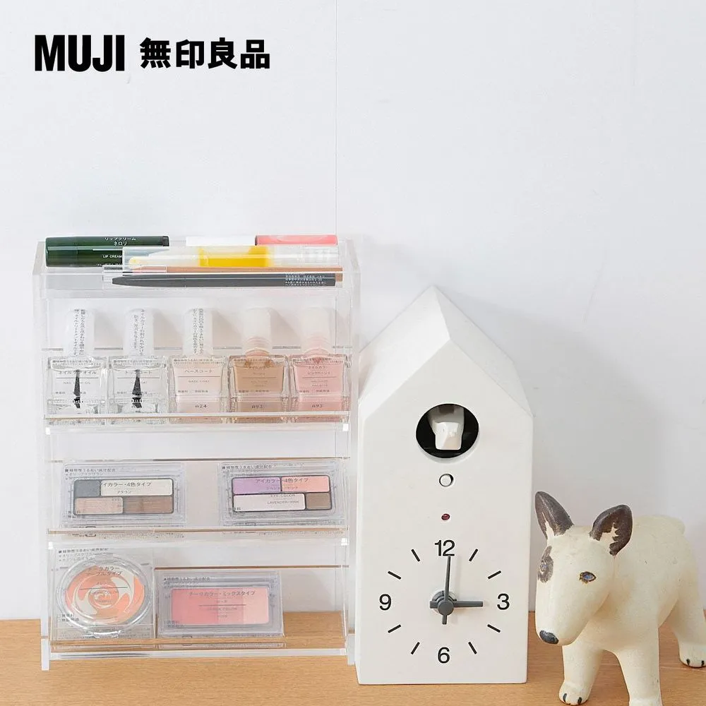 【MUJI 無印良品】壓克力瓶罐收納架/3層 歷史價格詳細信息