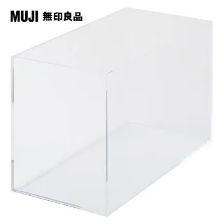 可堆疊壓克力抽屜盒.2層.大/約25.5x17x9.5cm【MUJI 無印良品】 歷史價格詳細信息