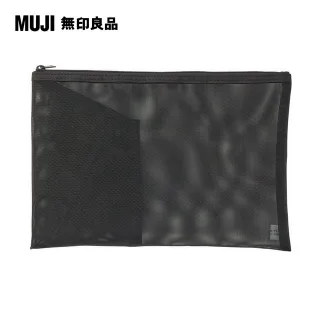 【MUJI 無印良品】尼龍網眼收納袋/附內袋/灰.A5尺寸用 歷史價格詳細信息