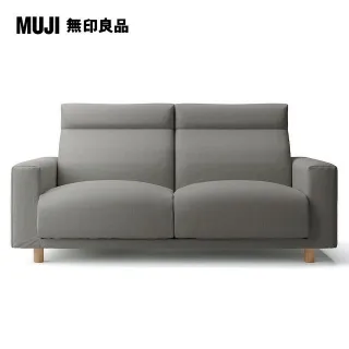 【MUJI 無印良品】棉麻網織羽毛獨立筒沙發套/米色/3人/躺椅型/右(大型家具配送) 歷史價格詳細信息