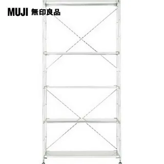 【MUJI 無印良品】SUS不鏽鋼層架組/寬/大(大型家具配送) 歷史價格詳細信息