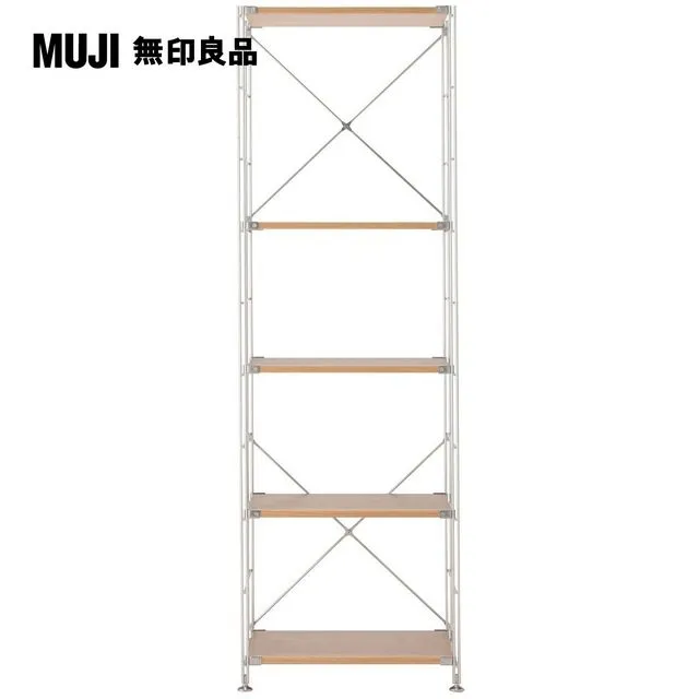 【MUJI 無印良品】SUS橡木層架組/寬/中/(大型家具配送) 歷史價格詳細信息