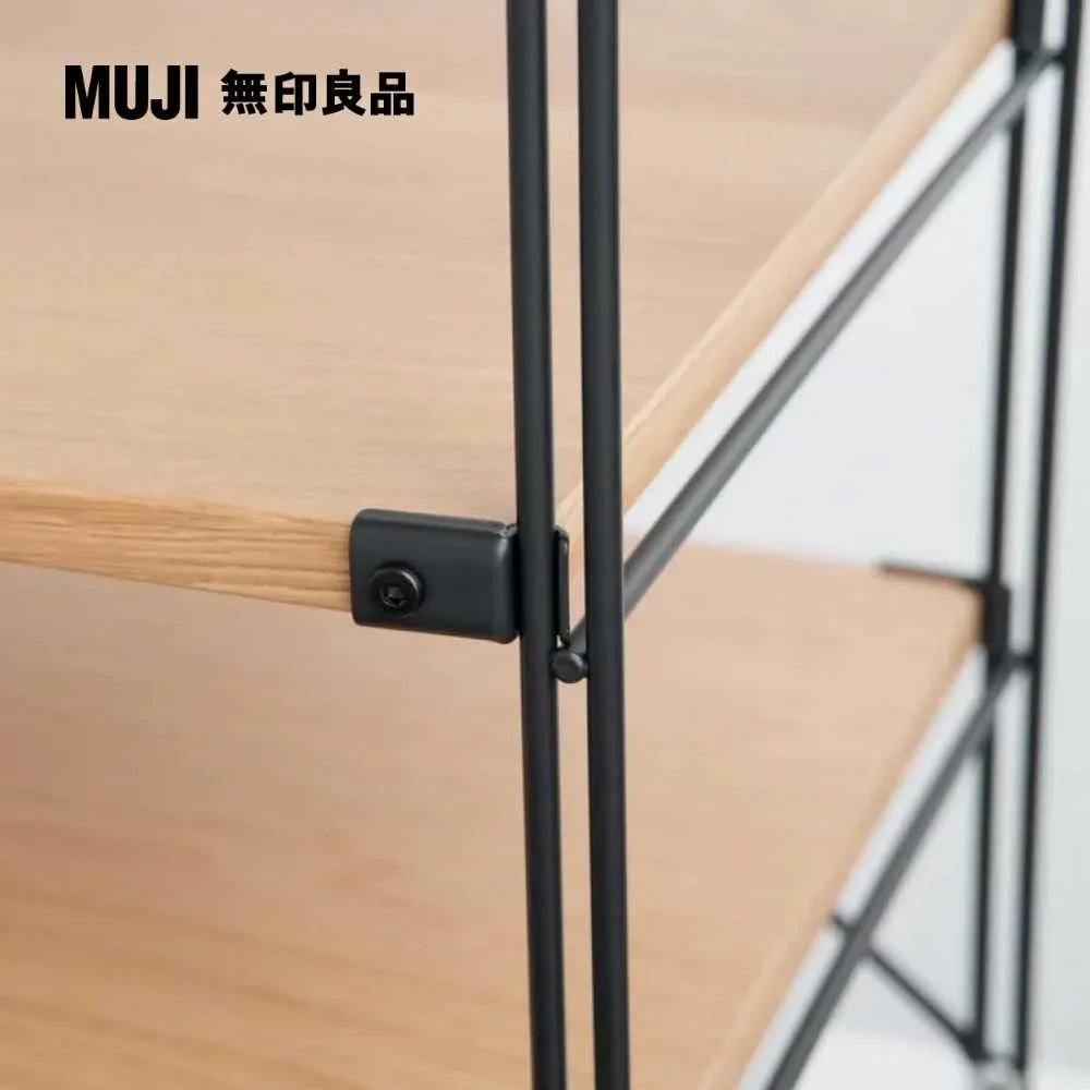 【MUJI 無印良品】SUS鋼製層架組/亮面淺灰/大(大型家具配送) 歷史價格詳細信息