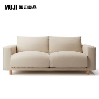 【MUJI 無印良品】棉鬆絨羽毛獨立筒沙發套/淺灰/3人座/躺椅型/右(大型家具配送) 歷史價格詳細信息