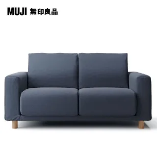 【MUJI 無印良品】水洗棉帆布聚氨酯獨立筒沙發凳套/灰色(大型家具配送) 歷史價格詳細信息