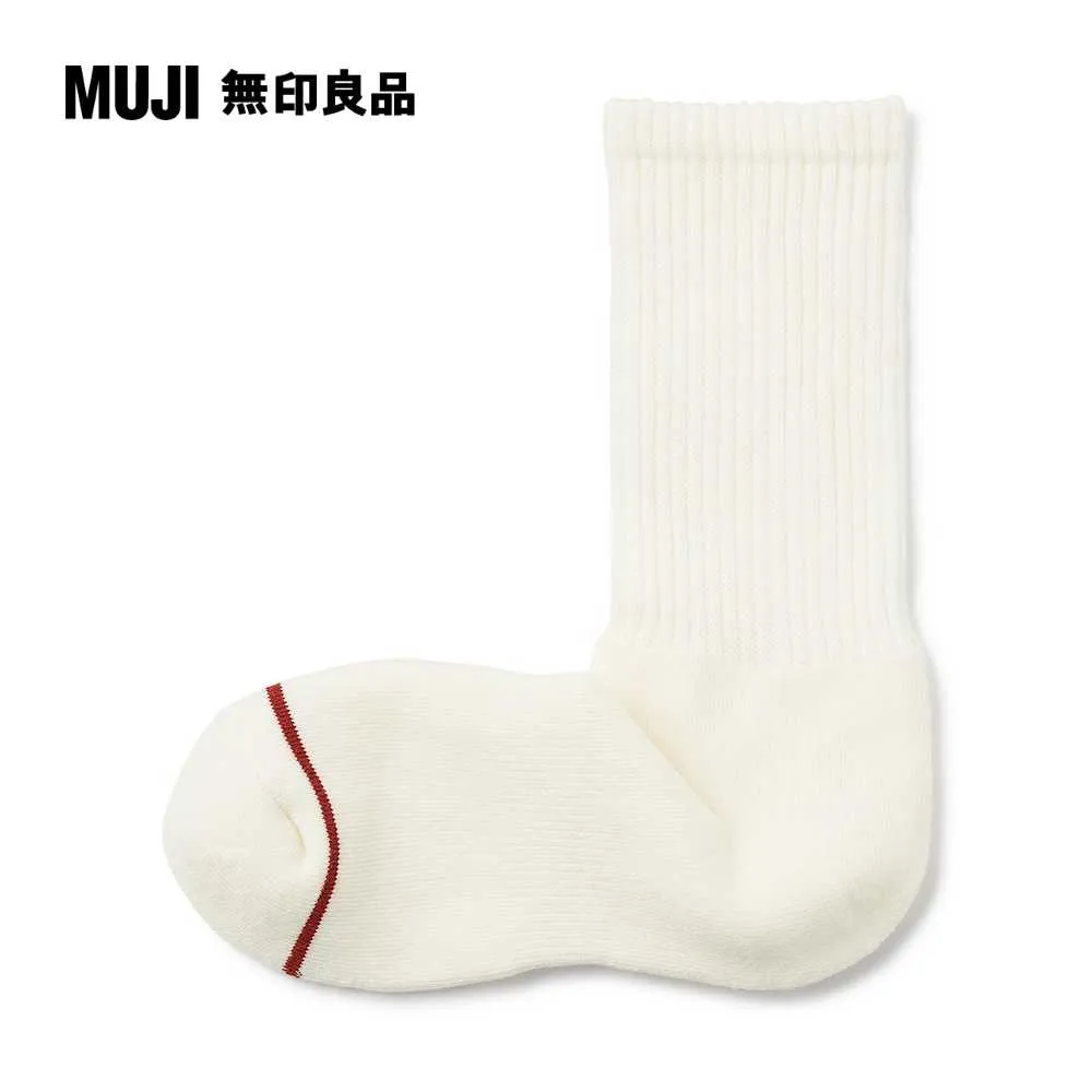 女棉混足口柔軟粗織直角襪【MUJI 無印良品】 歷史價格詳細信息