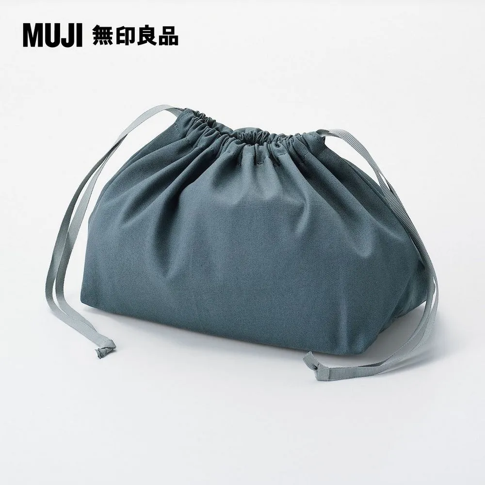 【MUJI 無印良品】牛津布便當束口袋/圓底/米色 歷史價格詳細信息