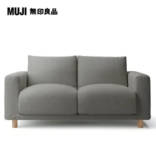 【MUJI 無印良品】棉麻網織羽毛獨立筒沙發套/米色/3人/躺椅型/右(大型家具配送) 歷史價格詳細信息