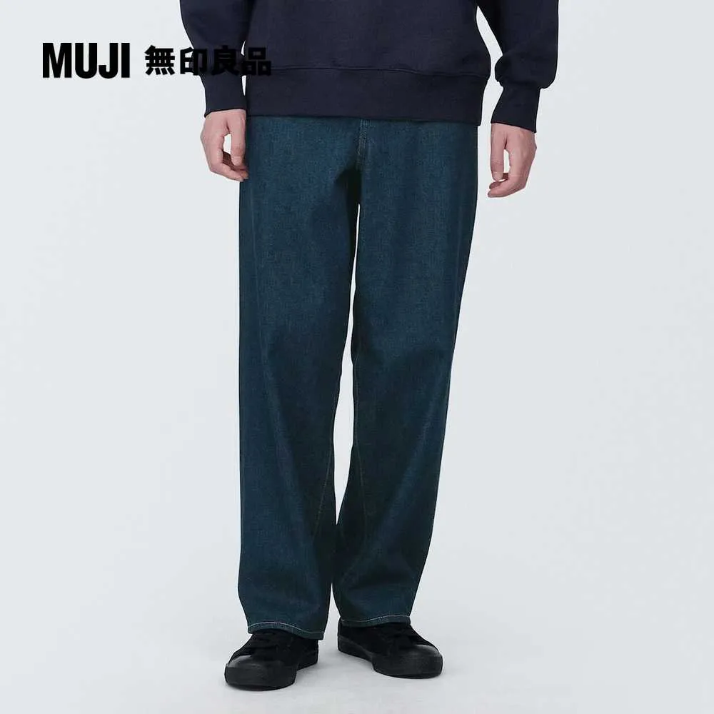 無印良品 MUJI 有機棉寬版原色牛仔褲 / 大尺寸 = 簡約 x 文青 x 禪風 歷史價格詳細信息