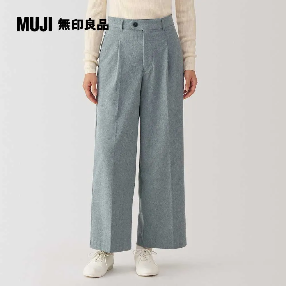 女彈性起毛打褶寬版褲 歷史價格詳細信息