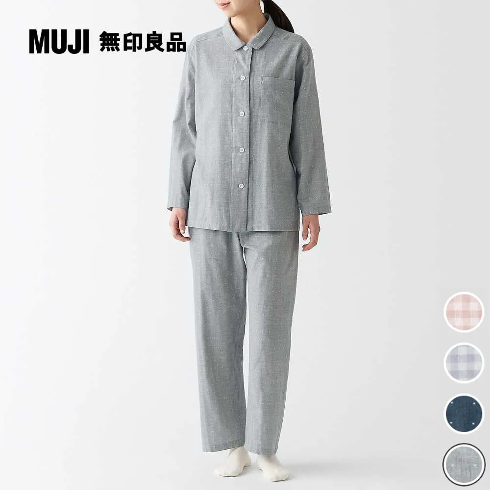 【MUJI 無印良品】女二重織日式和服寬襬褲(共2色) 歷史價格詳細信息