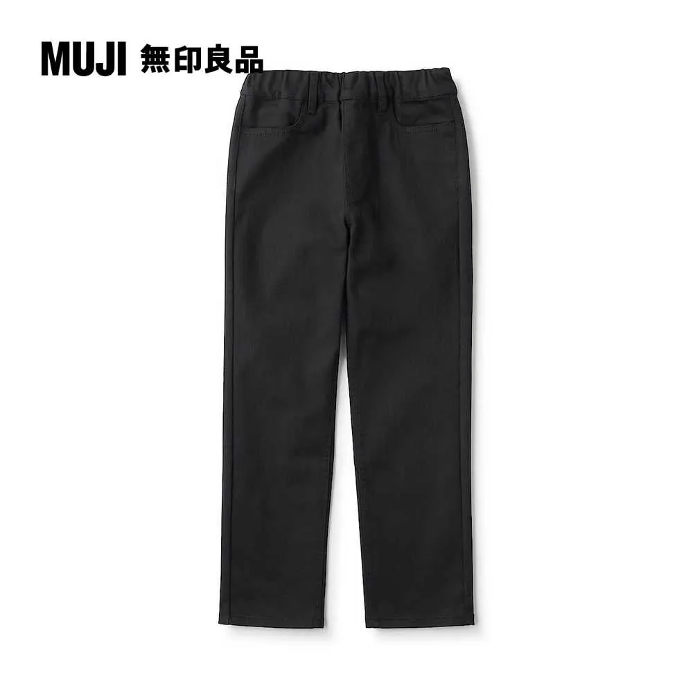 【MUJI 無印良品】兒童彈性丹寧感合身褲(共2色) 歷史價格詳細信息