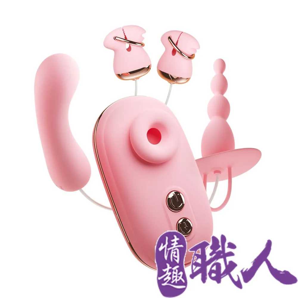 希婭｜四重奏情趣套組 吸吮 跳蛋 乳夾 BDSM 成人玩具 情趣用品│情趣職人 歷史價格詳細信息