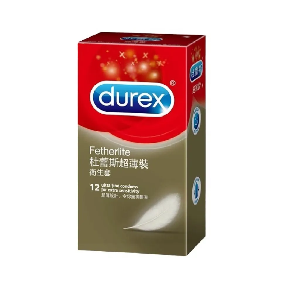 Durex杜蕾斯-超薄裝12入+雙悅愛潮12入保險套 歷史價格詳細信息
