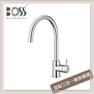 【BOSS】低鉛 不銹鋼冷熱出水廚房立式龍頭 可繞式出水管 M118212(無安裝) 歷史價格詳細信息