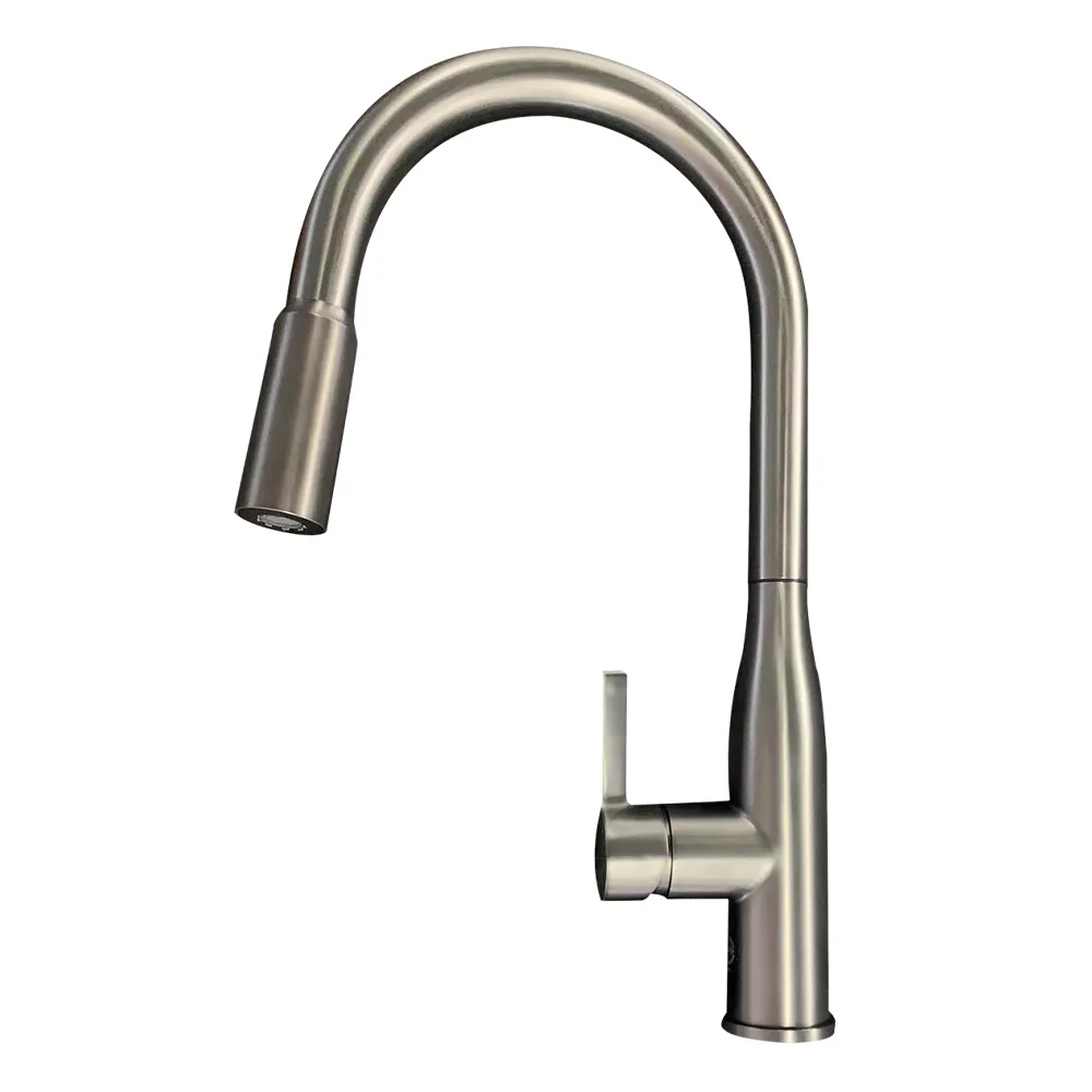 廚房不鏽鋼抽拉式水龍頭冷熱家用洗菜盆洗碗池水槽防濺水伸縮龍頭 歷史價格詳細信息