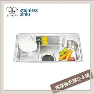 傑泰牌 不銹鋼廚房水槽 韓國藝術槽系列 JT-KS840P 歷史價格詳細信息