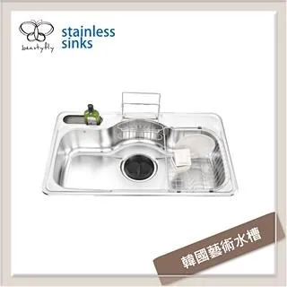 傑泰牌 不銹鋼廚房水槽 韓國藝術槽系列 JT-KS840P 歷史價格詳細信息