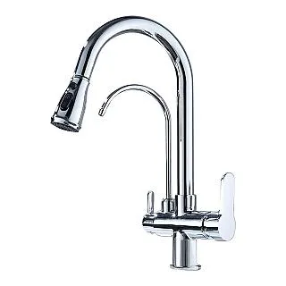 廚房水龍頭冷熱抽拉式萬向伸縮防濺水槽家用花灑洗菜盆洗碗洗手池 歷史價格詳細信息