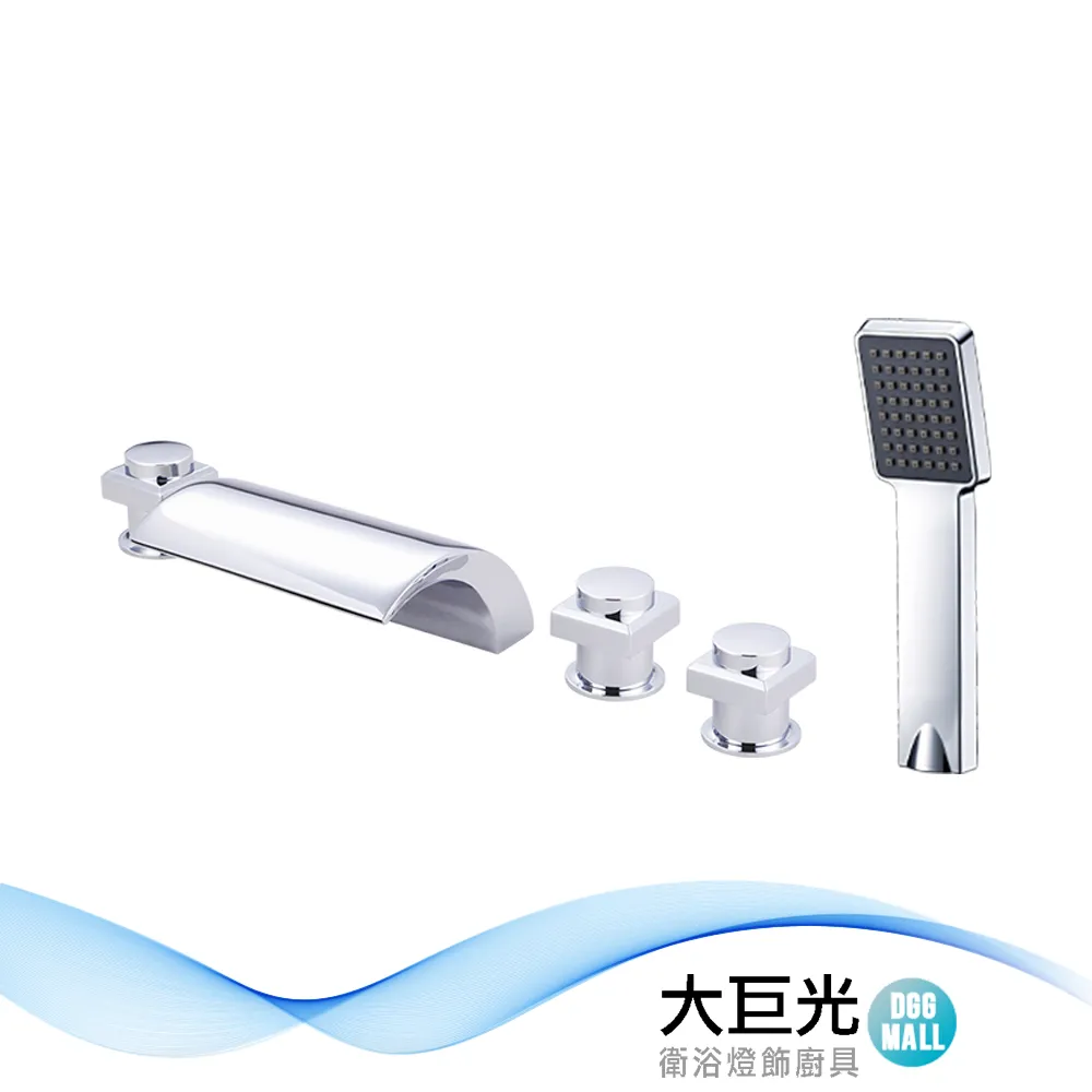 【大巨光】浴用檯面雙槍水龍頭_三件式(TAP-112058BB)6分 長版 歷史價格詳細信息