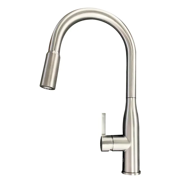 廚房不鏽鋼抽拉式水龍頭冷熱家用洗菜盆洗碗池水槽防濺水伸縮龍頭 歷史價格詳細信息