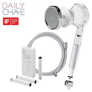 韓國 DailyCha-E 潔淨濾菌蓮蓬頭+潔淨蓮蓬頭濾芯3入(8個月組合包) 歷史價格詳細信息