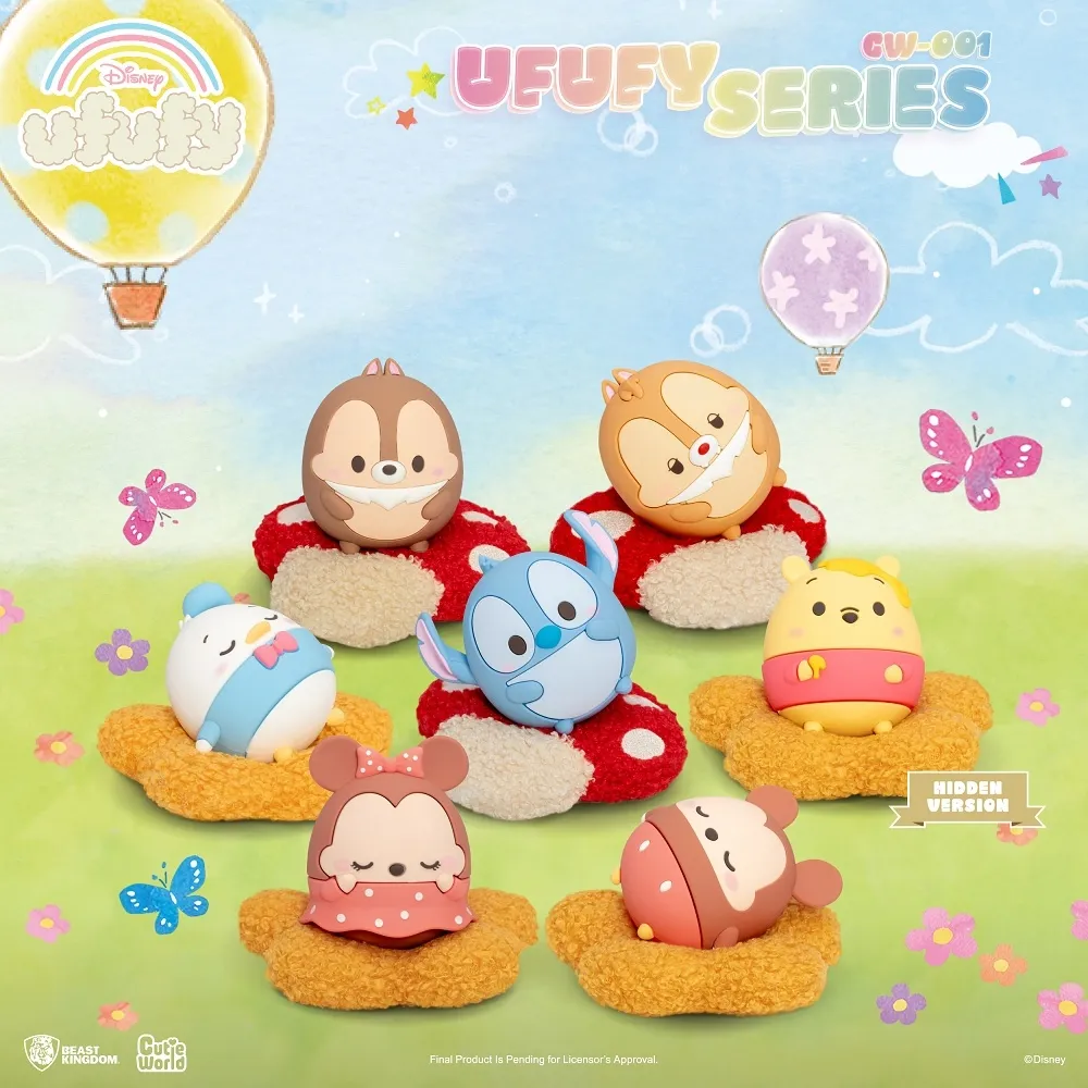 CW-001 Ufufy 迪士尼 圓滾滾系列 6入盲盒套組 價格比較,價格查詢,歷史價格詳細信息