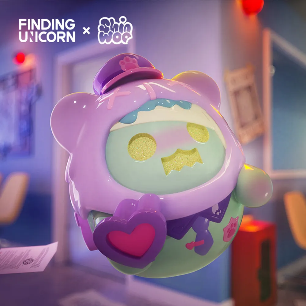 Shinwoo幽靈熊孤獨月球系列公仔盒玩(兩入隨機款) 歷史價格詳細信息