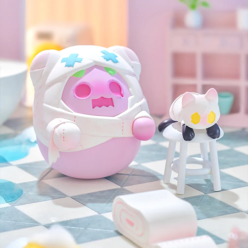 Shinwoo幽靈熊孤獨月球系列公仔盒玩(兩入隨機款) 歷史價格詳細信息