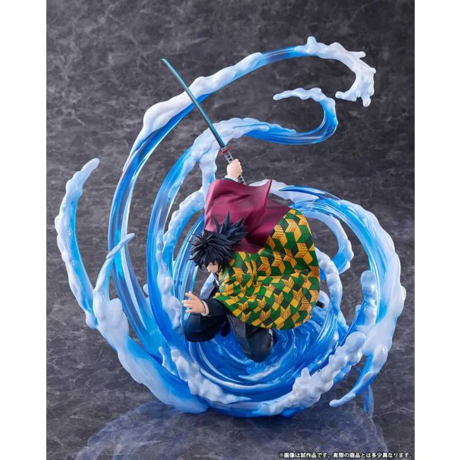 鬼滅之刃 富岡義勇 水柱 戰鬥版 雕像模型盒裝手辦二次元動漫禮物BY828 歷史價格詳細信息