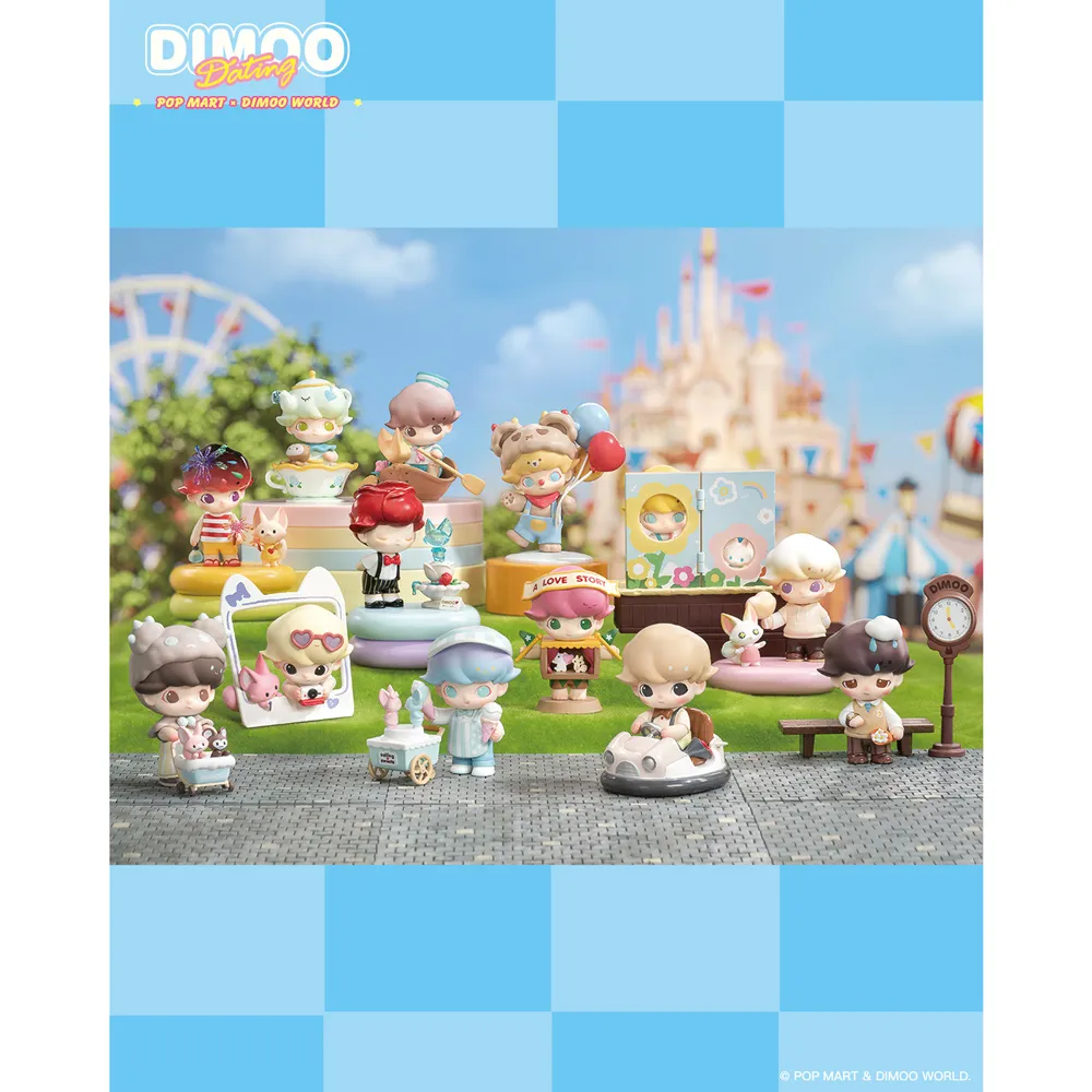 Dimoo 約會日系列公仔盒玩(單入隨機款) 歷史價格詳細信息