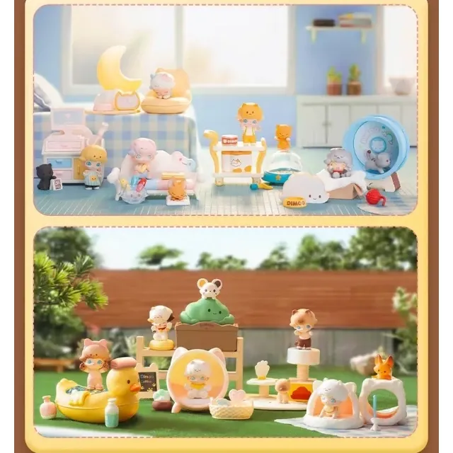 Dimoo 貓貓樂園系列公仔盒玩(單入隨機款) 歷史價格詳細信息