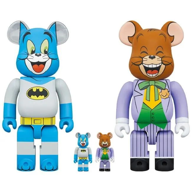 Be@rbrick 湯姆貓與傑利鼠超人 100％ & 400％ 套組 歷史價格詳細信息