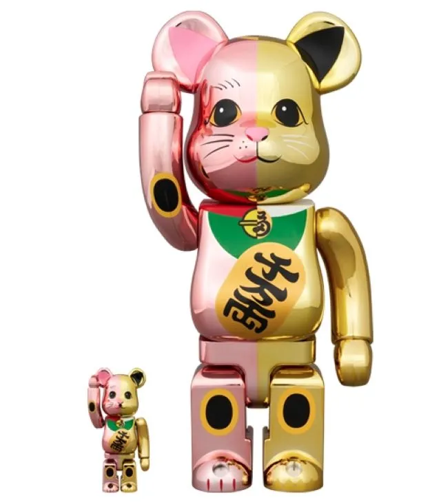 BE@RBRICK 招財猫 金福 100％ & 400％ 歷史價格詳細信息