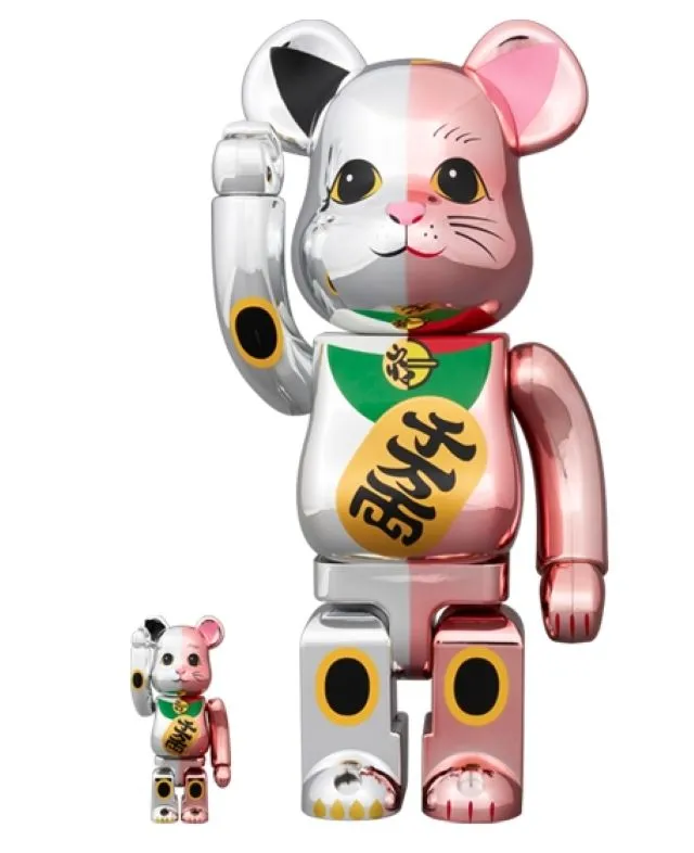 BE@RBRICK 招財猫 金福 100％ & 400％ 歷史價格詳細信息