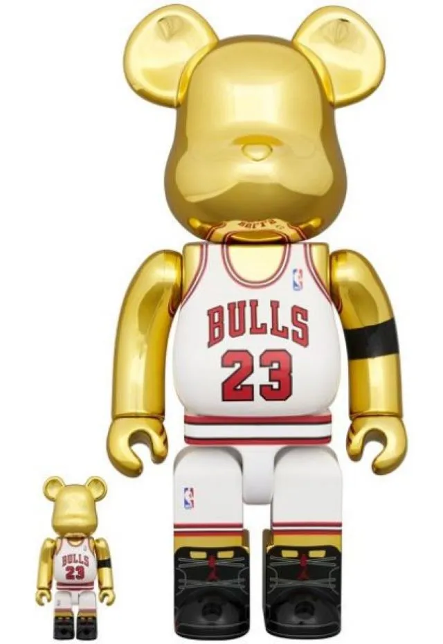 BE@RBRICK Michael Jordan 1991 WORLD CHAMPION 100％ & 400％  喬丹 公牛 冠軍 歷史價格詳細信息