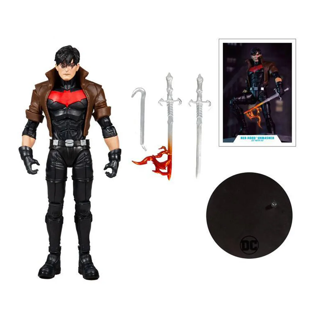 麥法蘭 7吋 DC MULTIVERSE 紅頭罩 無面罩 金標 可動公仔 現貨代理K 歷史價格詳細信息