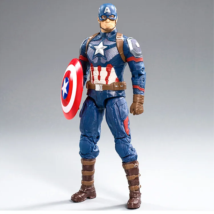 漫威英雄公仔玩具模型關節可動玩偶美國隊長蜘蛛人鋼鐵人浩克 626801(復仇者聯盟 平輸品)【小品館】 歷史價格詳細信息