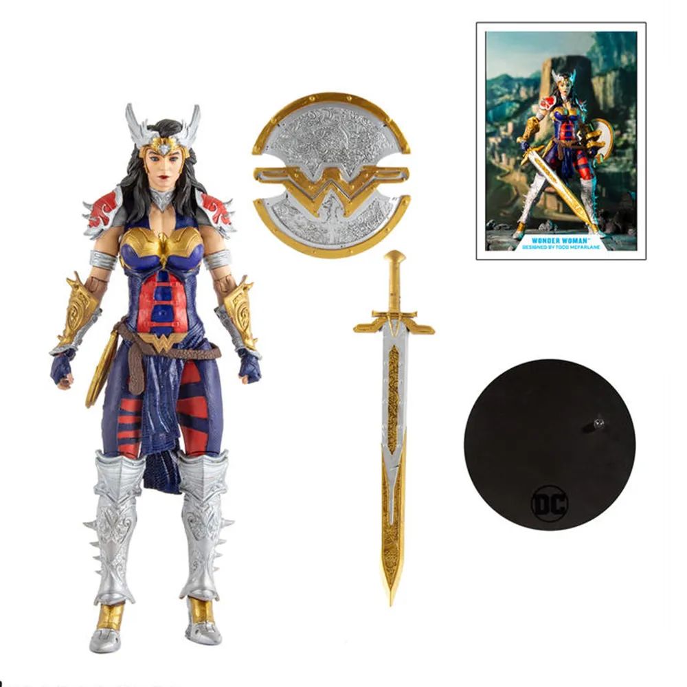 麥法蘭 McFARLANE 7吋 可動公仔 SPAWN 閃靈悍將 東方戰神 曼陀靈 藍金色 (78792690019) 歷史價格詳細信息