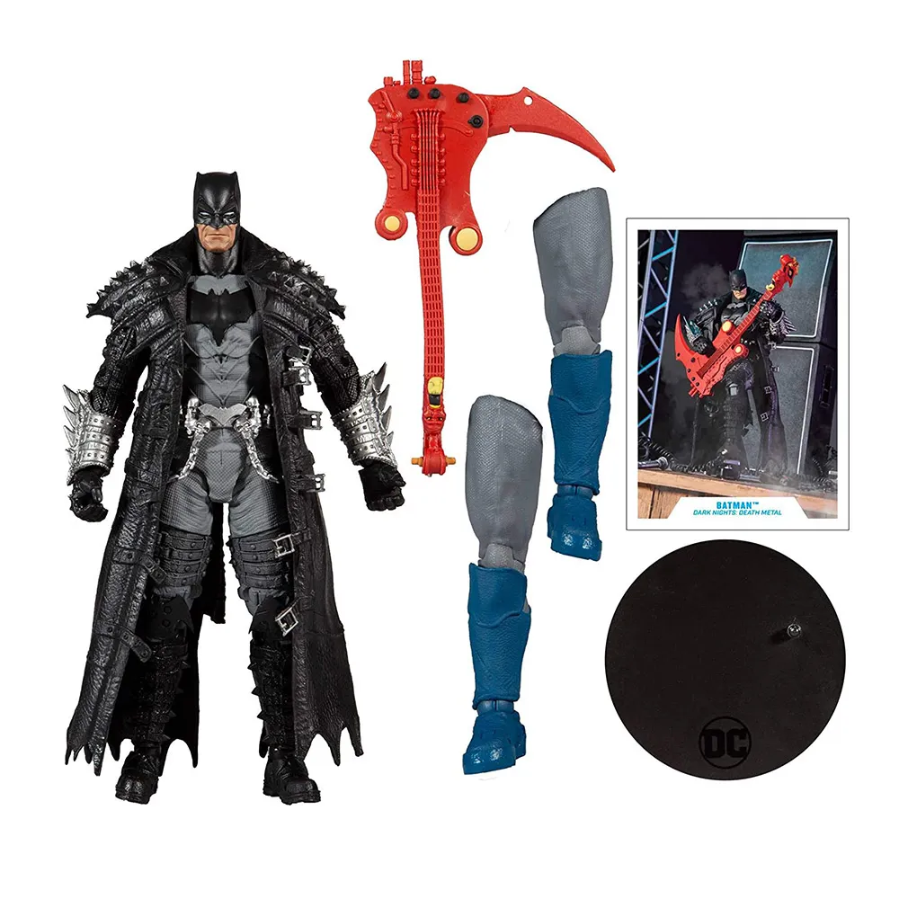 麥法蘭 7吋 DC 黑暗之夜 死亡金屬 羅賓王 w/黑暗天父 配件 歷史價格詳細信息