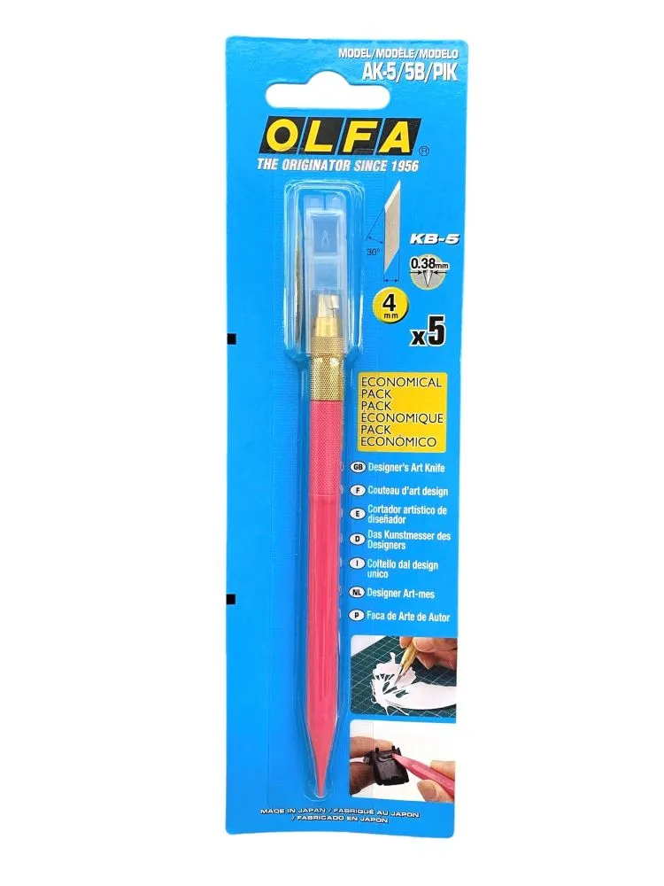 日本OLFA模型壓克力切割筆刀刀片替刃XB157P(5枚入;合金工具鋼;刃厚0.4mm) 歷史價格詳細信息