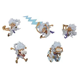 海賊王 航海王 一套五款 雷神 魯夫 沙鱷 CP9 歷史價格詳細信息