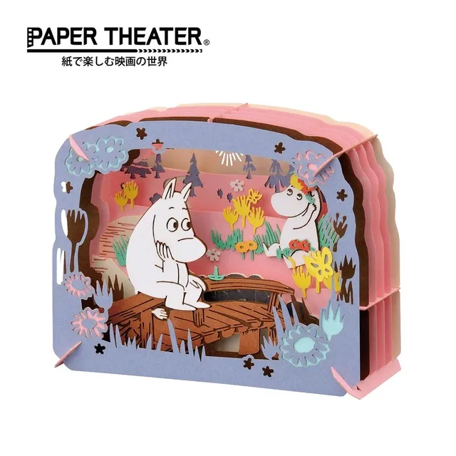 【日本正版】紙劇場 嚕嚕米 紙雕模型 紙模型 立體模型 小不點 阿金 516307 516314 歷史價格詳細信息