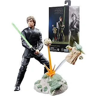 星際大戰 STAR WARS 會場限定 黑標系列 6吋人物 路克 & 格羅古 Grogu 尤達寶寶 歷史價格詳細信息