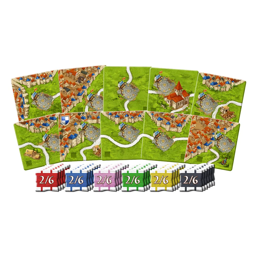 【新天鵝堡桌遊】卡卡頌彩票站擴充 CARCASSONNE: THE BETS 歷史價格詳細信息