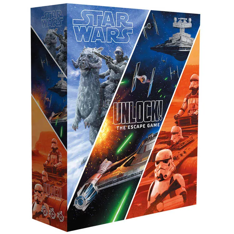 大搜查 星際大戰 UNLOCK STAR WARS THE ESCAPE GAME 繁體中文版 高雄龐奇桌遊 歷史價格詳細信息