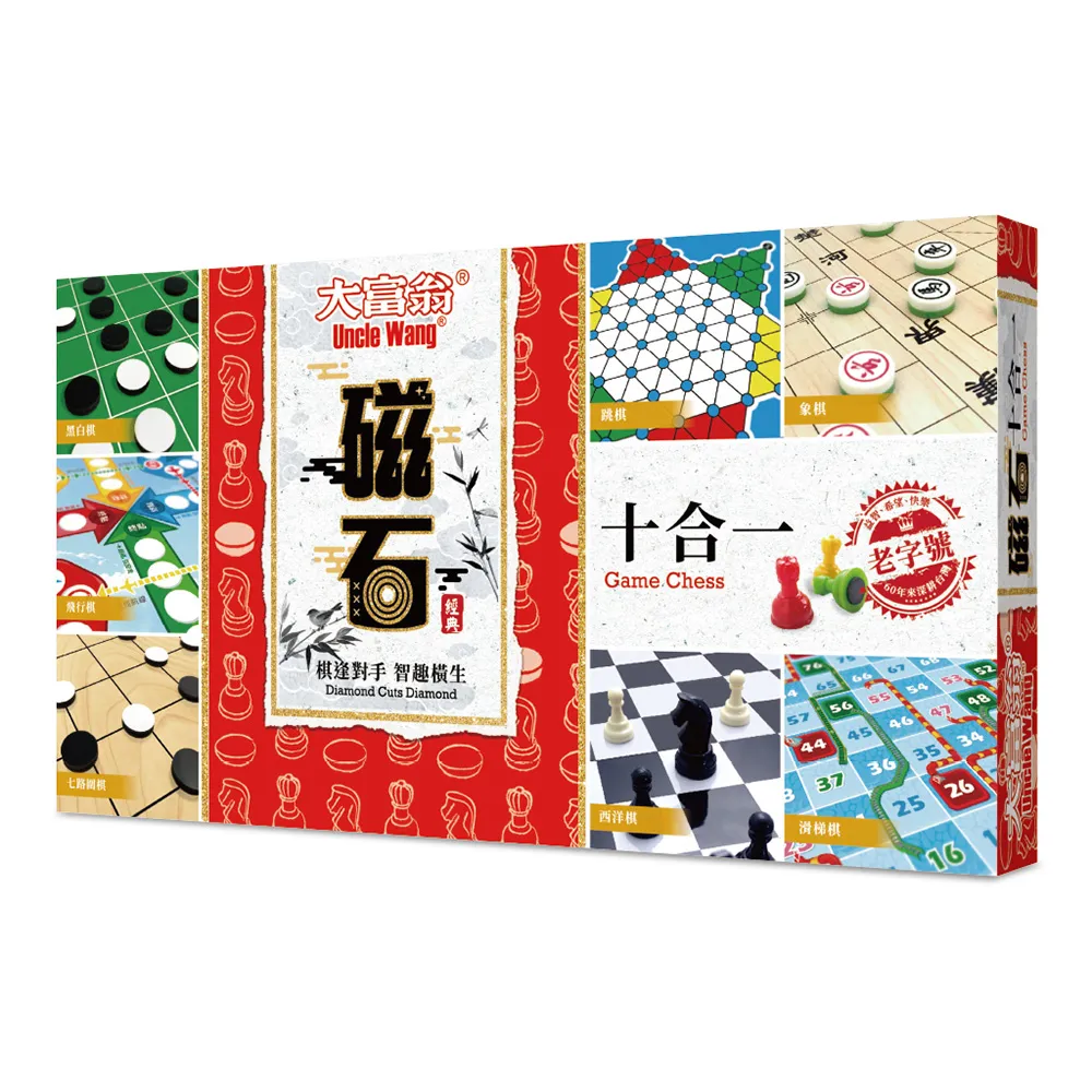 【大富翁/2plus灣加遊戲】（經典）大富翁新磁石西洋棋（大） 歷史價格詳細信息