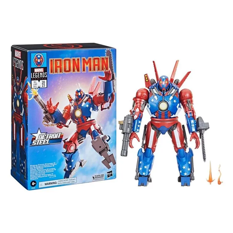 漫威 Marvel 6吋傳奇豪華人物 SDCC 鋼鐵人 Iron Man Detroit Steel 歷史價格詳細信息