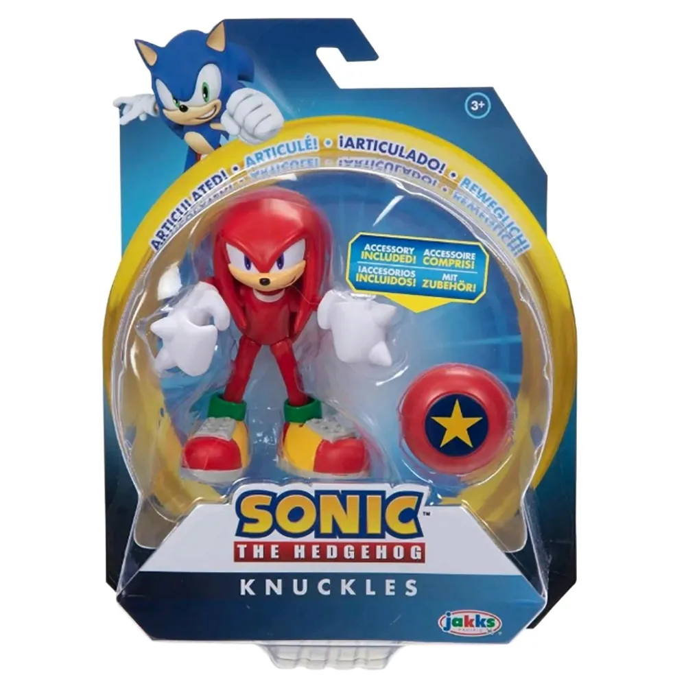 Knuckles 1993 Sega Sonic The Hedgehog McDonalds Happy Meal Toy 歷史價格詳細信息
