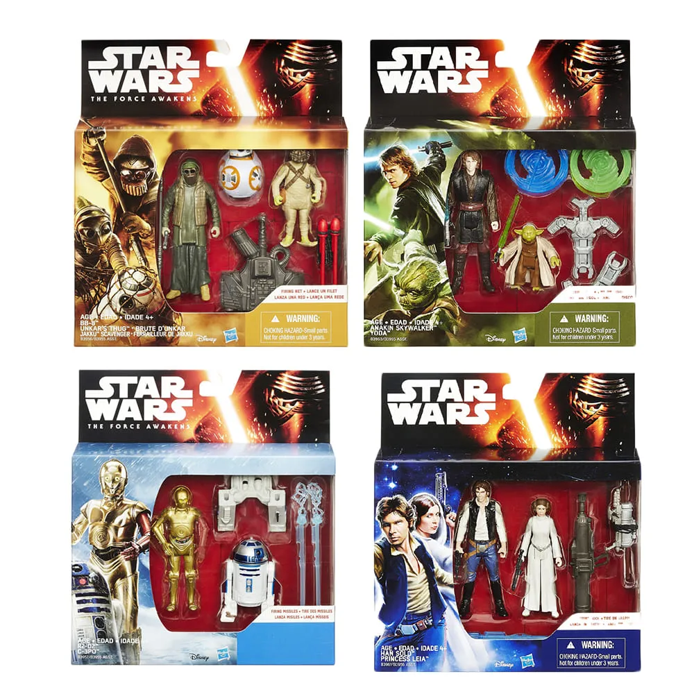 Hasbro 星際大戰 電影7 3.75吋係列人物組（叢林/太空）W2 歷史價格詳細信息